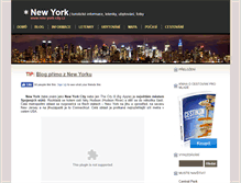 Tablet Screenshot of new-york-city.cz